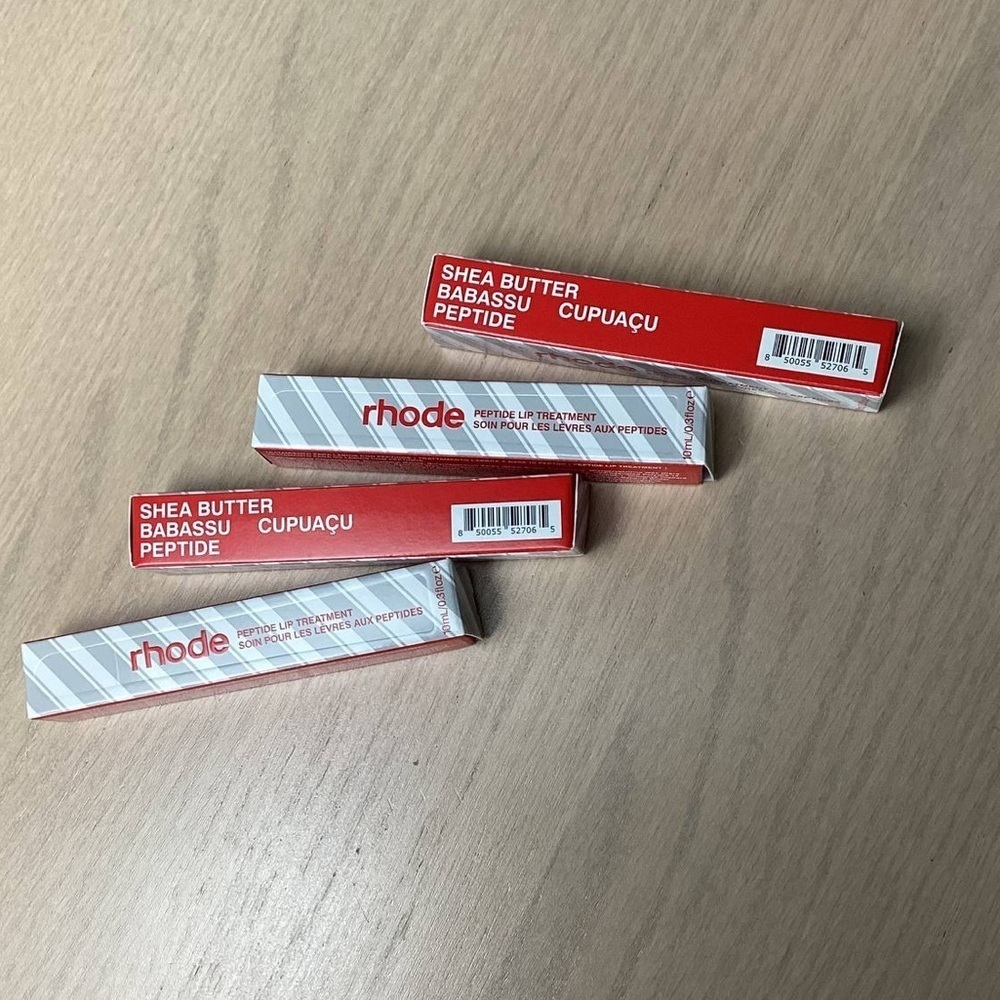 Brand new rhode peppermint glaze lip treatment